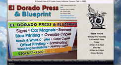 Desktop Screenshot of eldoradopress.com